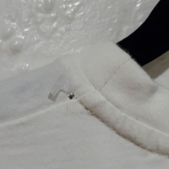 Rare Ksenia Schnaider Cropped T Shirt in White With Logo & Embroidered Doves - Picture 7 of 7